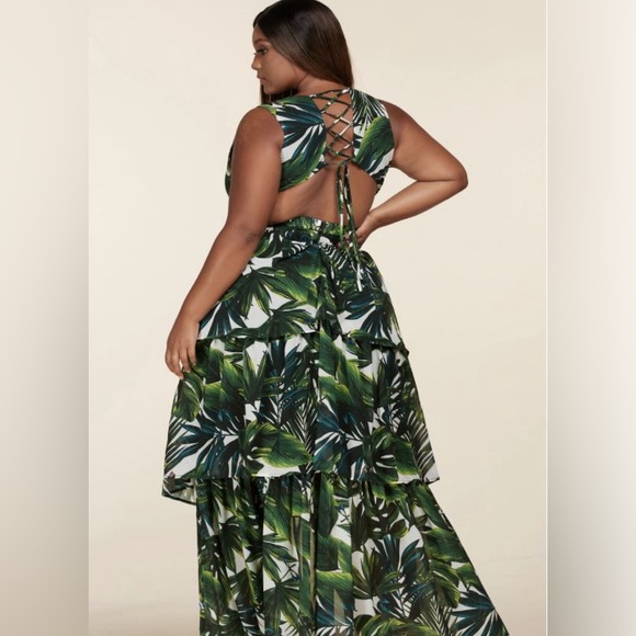 Maxi swim dress 3X - Picture 2 of 4